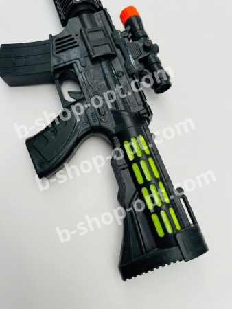 Игрушечный М-16 мини, светомузыкальный