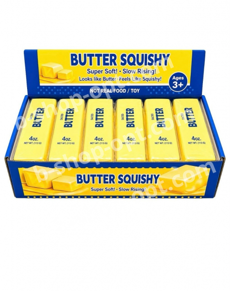 Антистресс butter жёлтый (13*4)